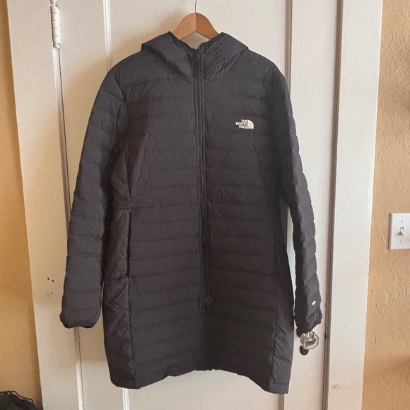 North Face Belleview stretch down parka/ puffer jacket - Picture 1 of 4